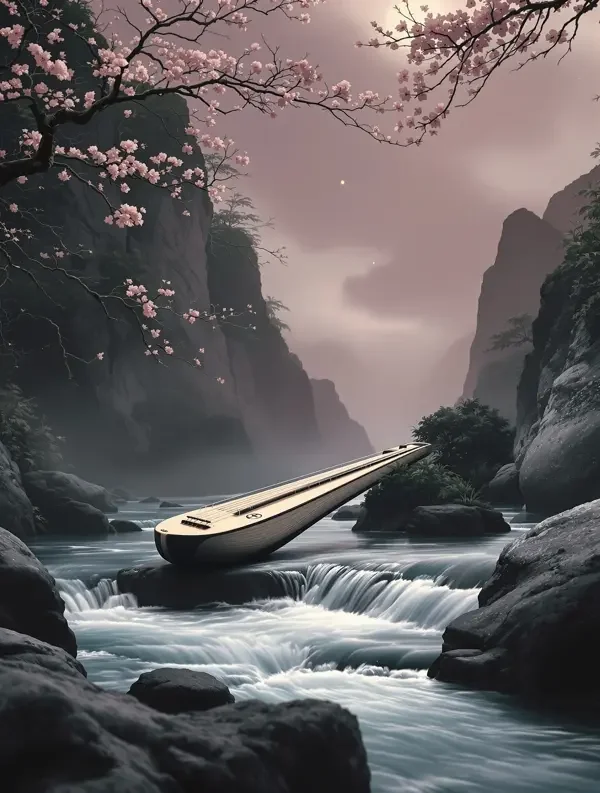 溪畔琴音 - 雅致影像封面